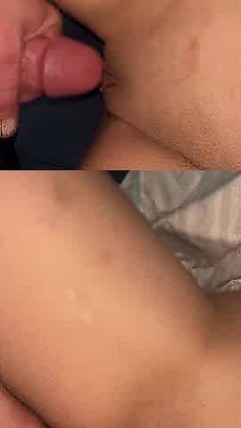 cum on puusy