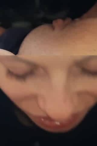 My Girlfriend After a Long Separation Kisses, Licks, Sucks, Plays with My Pussy