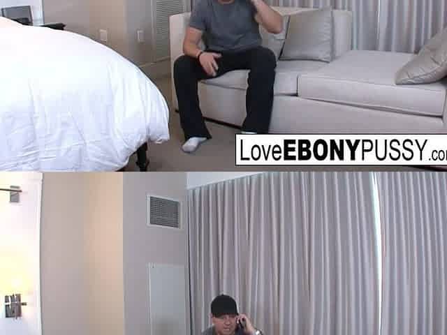 Super cute Ana Foxxx enjoys interracial action