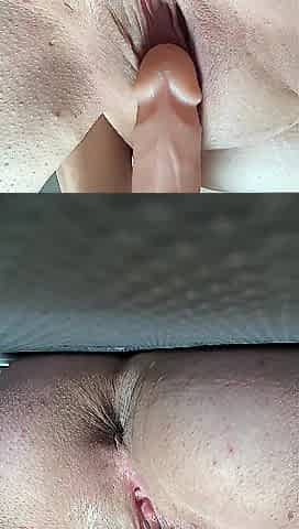Screwing my slutty vagina