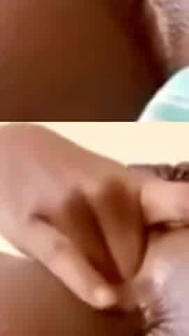 Young Uganda Teen Masturbating Herself