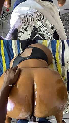 Mega butt wooped by world giant dick