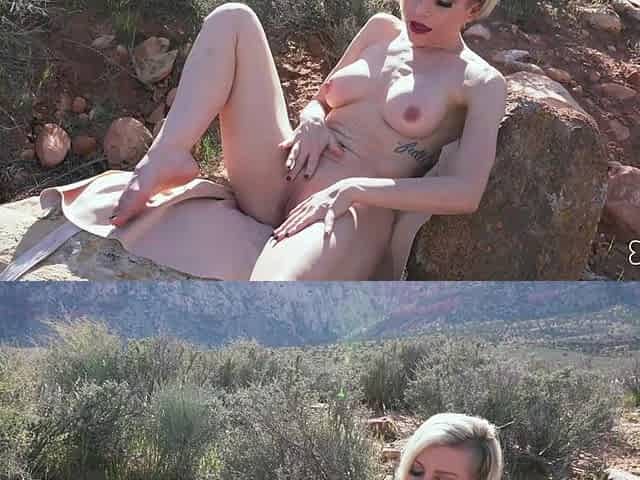 Masturbating in Nature