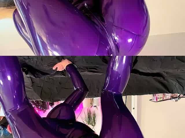God Slavena Lick Drink And Sniff My Sweat From The Latex