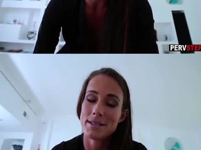 Naughty Stepmom Jumped On A Stepsons Big Hard Cock