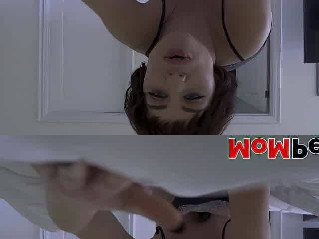 Short hair stepmom screwed after sloppy BJ