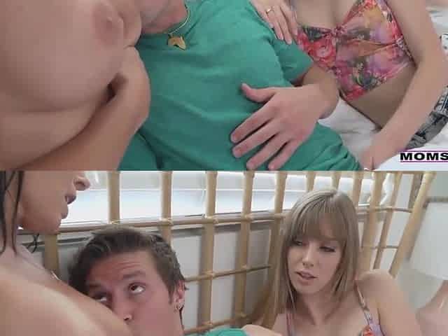 Bubbly Haley Reed And Reagan Foxx At Big Tits