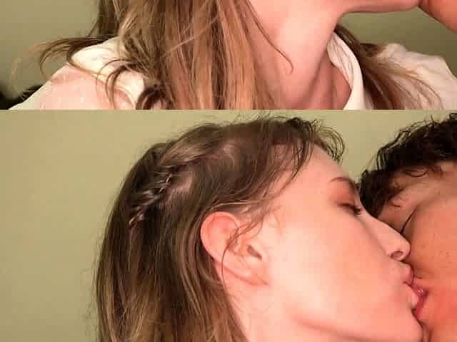 Hot amateur teen blowjob and facial HD video