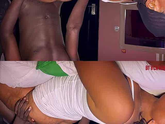 Aged chichi getting bulldozed by Afro Naija bbc