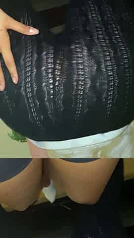 Spreading amateur ass wide POV