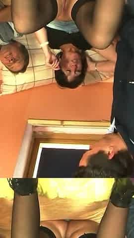 Pierced mature fucked in threesome