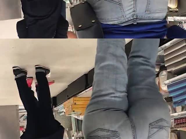 THICK MILF PAWG BBW IN JEANS CANDID