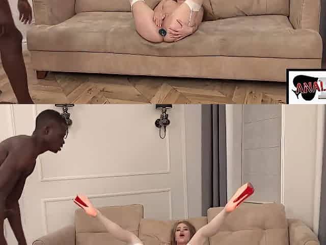 Sexy Petite Dirty Blonde Teen 18+ Whore Anna Rey Takes Ebony Meat Ass Pumping Stuffing