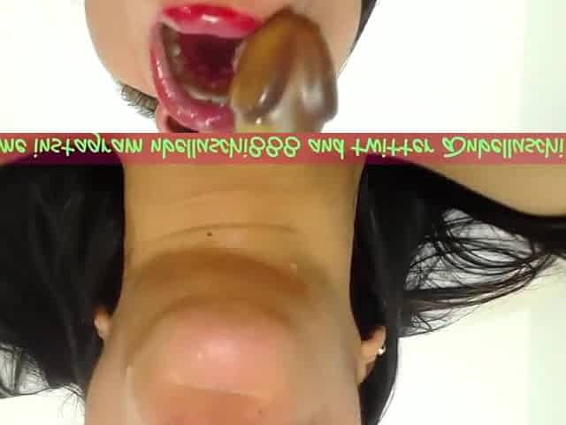 Ninabelluschi POV sloppy deepthroat on your rod