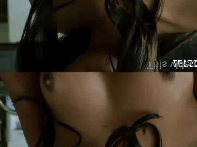2 Breasty Chicks Grab Every Other's Breasts in the Kitchen... Then the Latin chick Nurse Seduces the Doctor
