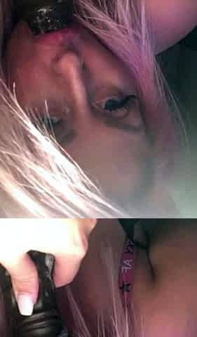 Big boobs milf masturbates with her dildo