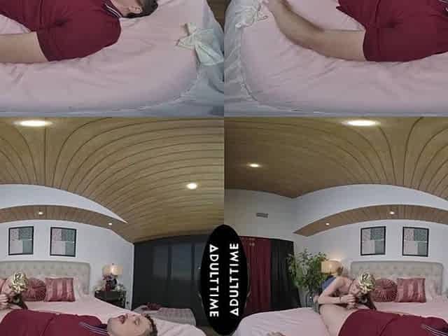 UP CLOSE VR - U See Your Girlfriend Alison Rey Screw Her Roommate To Boost His Mood - CUCKOLD POV