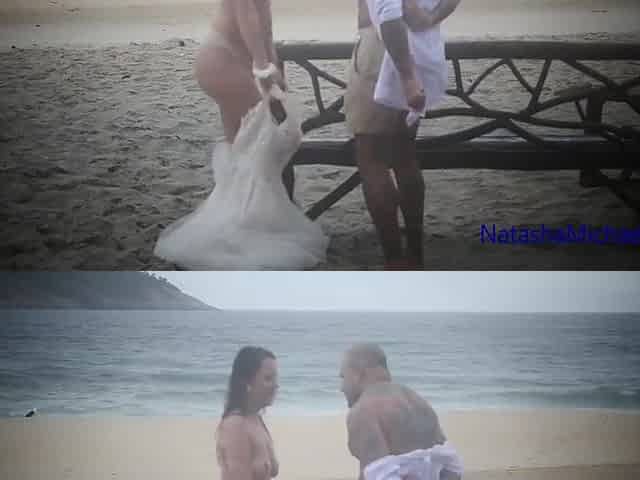 Public Beach Fuck - Real Amateur Couple - Renewing Vows And Beach Sex