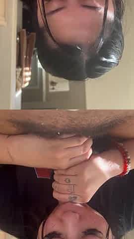 Priceless Oriental sucks and gets cream pie