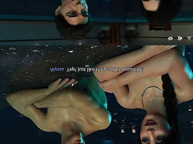 Swimming with Girlfrient at Pool