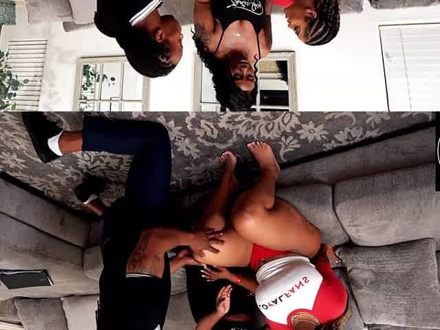 Jayla Page Stretched Out by Couple Lyric Sky and BBC Dreads Way