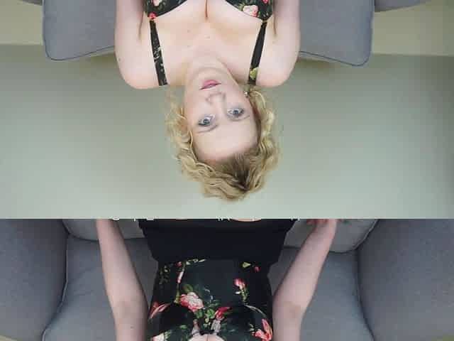 Big Boobed Blonde Masturbates With A Dildo In The Bathroom