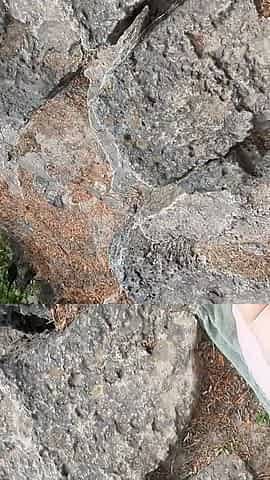 Busted! Freeuse Redhead Caught During Public Deepthroat and Outdoor Fucking on a Cliff