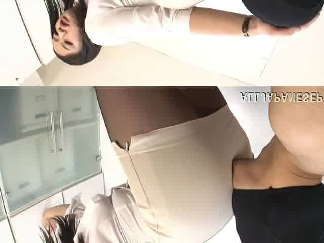 Superb Kaede Niiyama takes her skirt off and fondles the dick