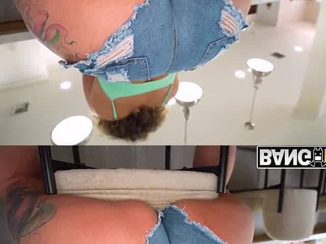 Thick Ass Bouncing Raven Thick, Kaby Snow