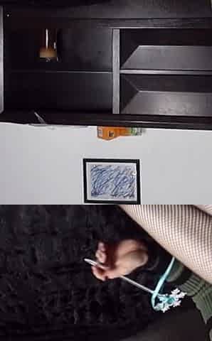Stroke for Magician Renee Sakuyas Pussy and Ass in Fishnets