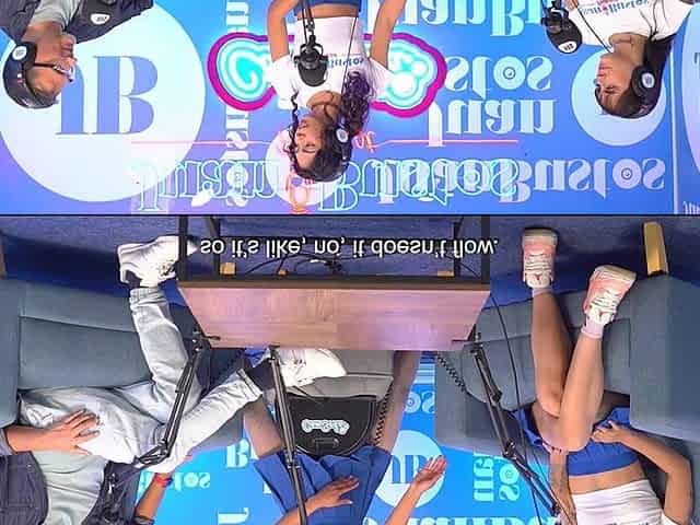 Lesbico Duo in Action Riding the Fuckmachine to Orgasm on Juan Bustos Podcast