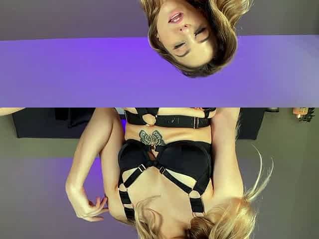 Hot blonde enjoys foot fetish sex