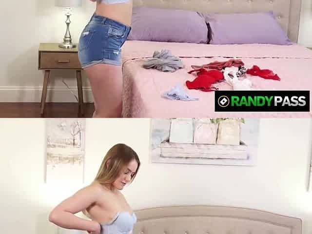 Stepsister Kenzie Madison Gives U JOI And Toys Her Snatch