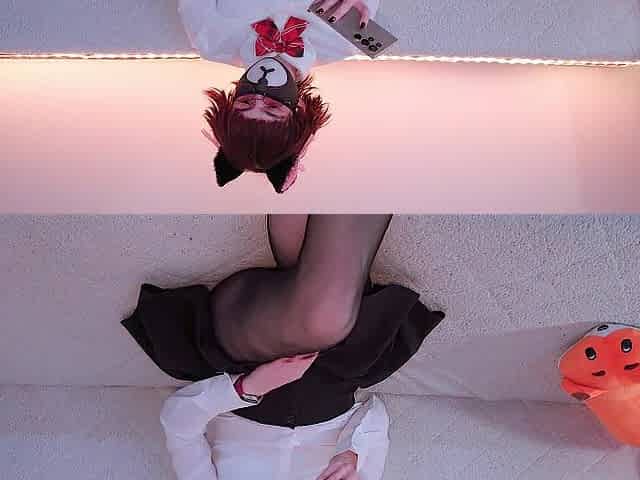 Hose with petticoat and feet teasing for your fap fap evening