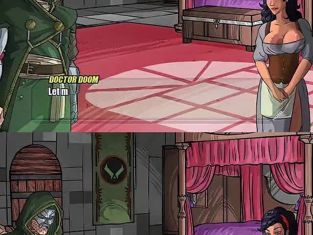 large breasts large butt Vanessa enjoys sex with the ultimate enjoyment dildo doominator 3000 - gameplay