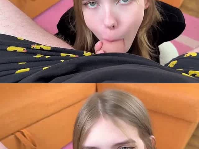 Just Friends Until I Invited Her Over She Hopped On My Cock Herself
