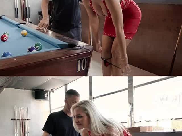 Blonde MILF temptress crazy sex clip