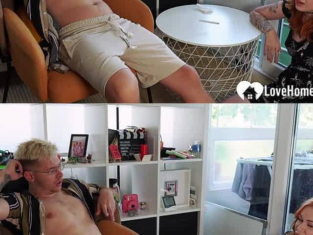 Busty Cleaner Drops the Mop and Takes My Cock Instead