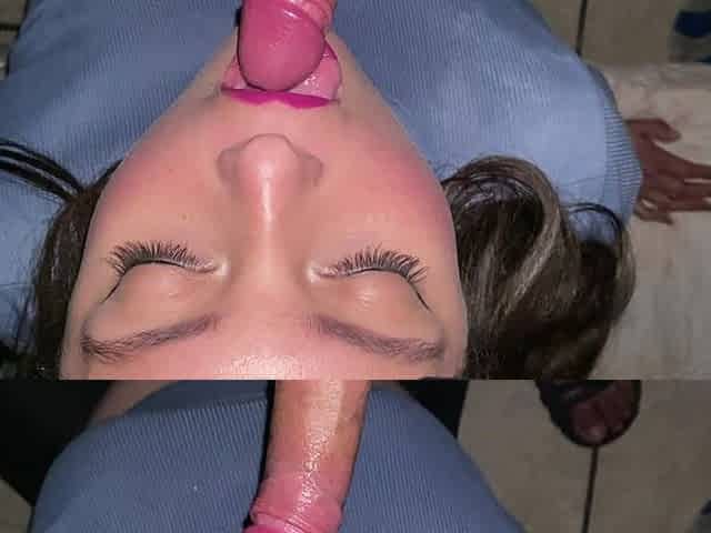 Getting Milk From My Friend and He Gives Me Everything in My Mouth Very Delicious
