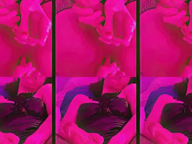Charming Emo T-angel Banged Hard in Pink-light with Cumswallowing