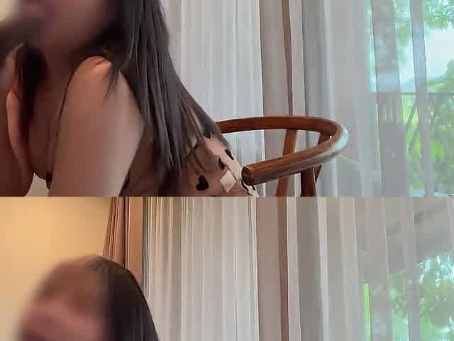A Chubby Girl With A Really Spanking Ass Gets Fucked While Wearing A Bikini And Moans Loudly