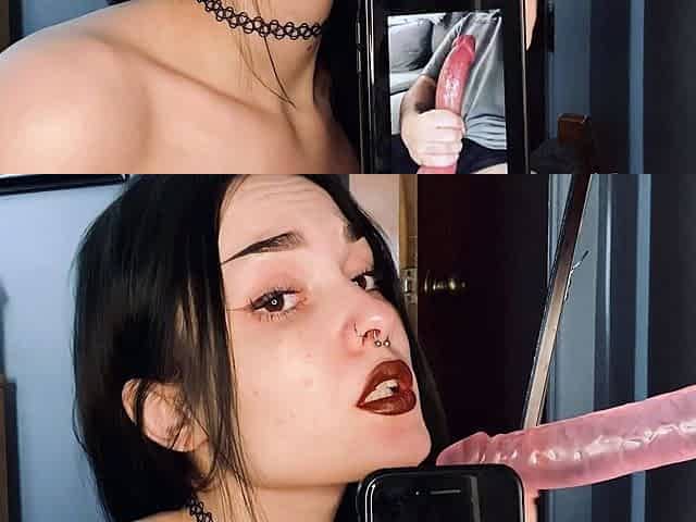 Stacked brunette goes solo toys and masturbation