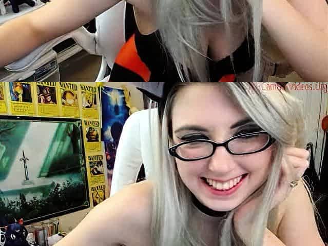 Alluring Blonde Babe with Pink Pussy Masturbate on Cam