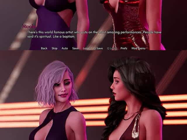 Sofia's Steamy Lesbian Awakening with Nicole - Magic Sex Show
