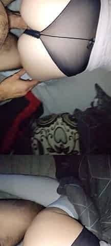 Real Homemade, Big Cock Fuck Real Housewife in Long White Sock