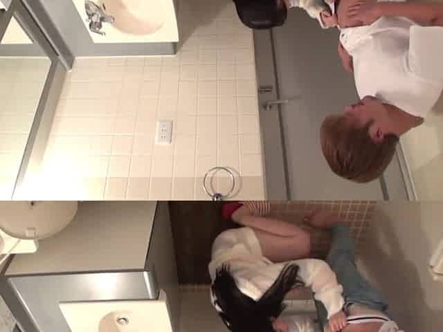 Bathroom Surprise Sparks a Secret with Her Older Stepsister While Desire Escalates Behind Closed Doors Part3