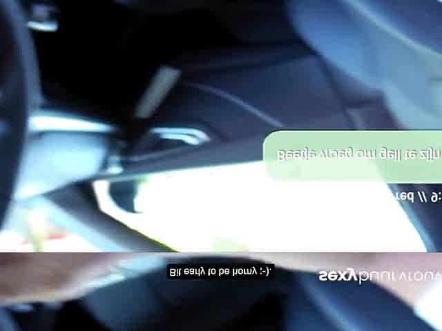Public Sex: Ebony Dude has Car Sex with Hawt Dutch Doxy