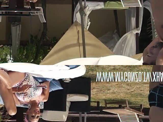 Mugur screws glamorous German mother I'd like to fuck Lana Vegas at the pool