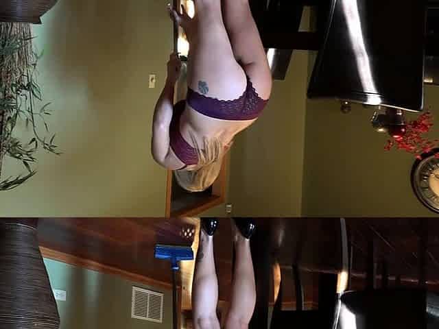 Amateur blond girl with big boobs getting fucked