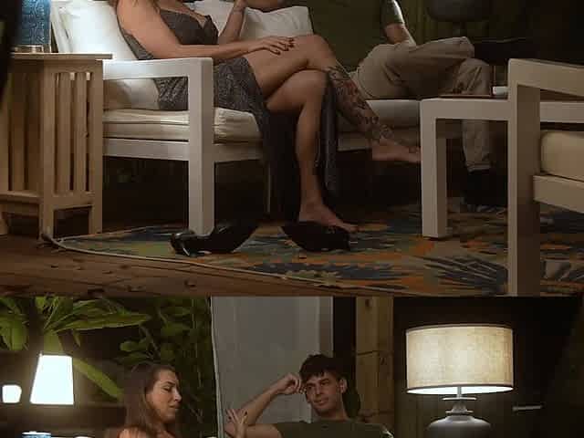 The couple fucked by a hot milf, Lor Reign